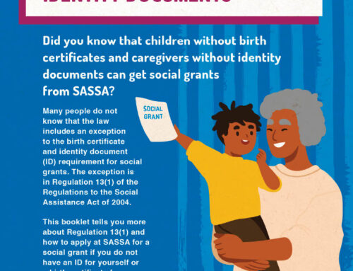 Social grants for children without birth certificates and caregivers without identity documents